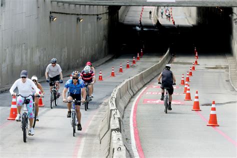 Ciclofaixas De Lazer Voltam A Ser Montadas Em Sp Neste Domingo S O