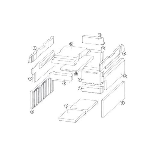 Ausmauerung Leda Diamant H10 Kaminzubehör Kamin Ofenexperte de