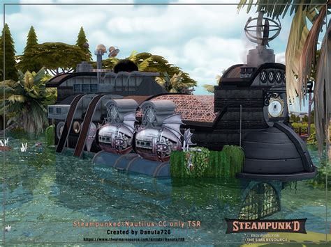 The Sims Resource Steampunked Nautilus Cc Only Tsr