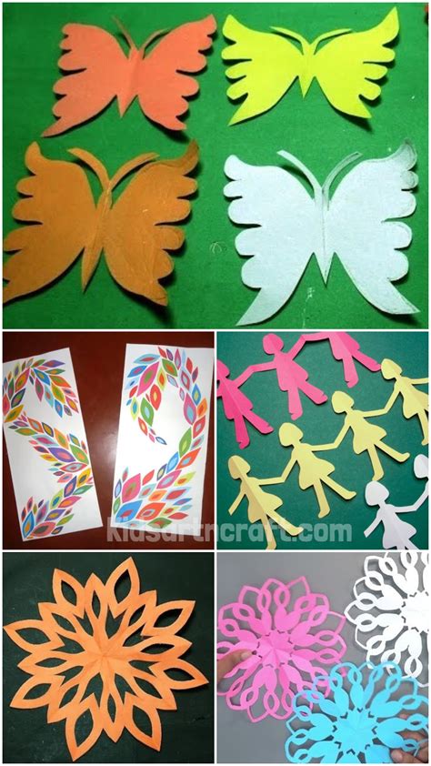 Paper-Cutting Designs For Projects - Kids Art & Craft