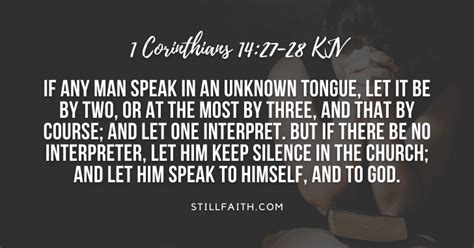 99 Bible Verses About Speaking In Tongues KJV StillFaith