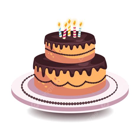 Chocolate Birthday Cake Vector Png Images Happy Birthday Chocolate