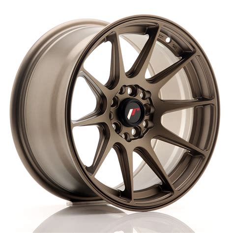 Japan Racing JR Wheels JR11 16x8 ET25 4x114 3 4x100 Bronze JDMDistro