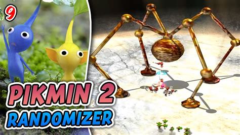 BOSS ARAÑA PELOTA PATAS LARGAS PIKMIN 2 RANDOMIZER 9 Gameplay