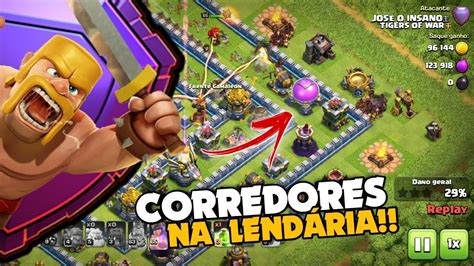 Corredores Na Liga Lend Ria Estrat Gia Incr Vel No Clash Of Clans