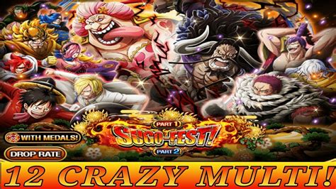 Crazy Multi On Part Big Mom Vs Kaido Sugofest Optc Youtube