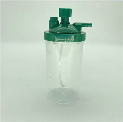 Medical Oxygen Concentrator Bubble Humidifier Bottle Jar 250ml 500ml