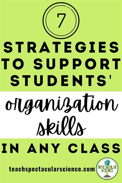 support student organization skills   class
