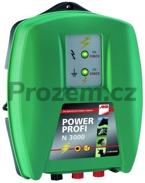 Zdroj pro ohradník 230V síťový AKO PowerProfi N 3000 Prozem cz