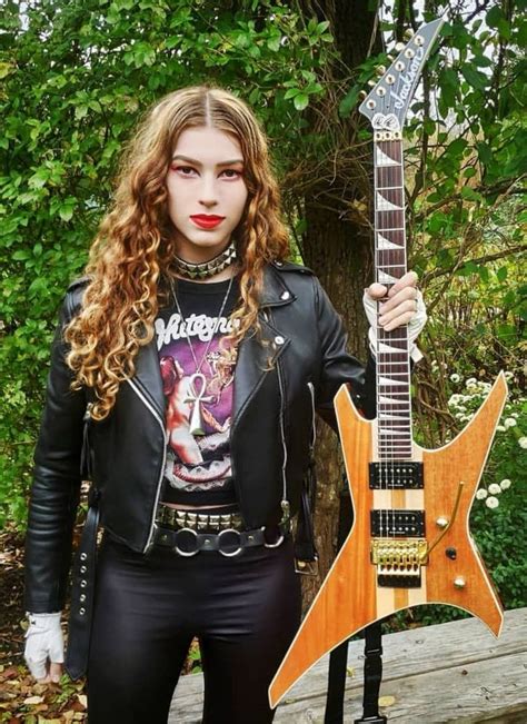 Burning Witches Female Guitarist Female Musicians Heavy Metal Girl