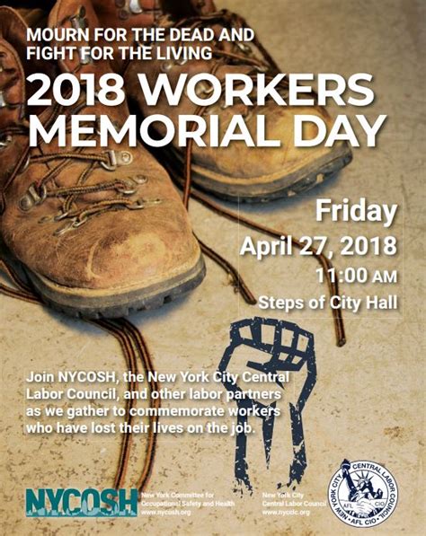 2018 Workers Memorial Day Action Network