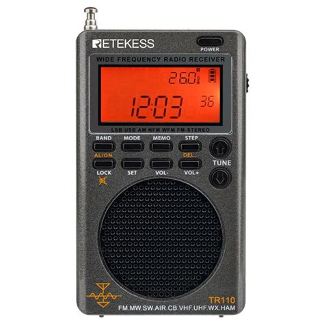 Wholesale portable retekess TR110 SSB shortwave radios