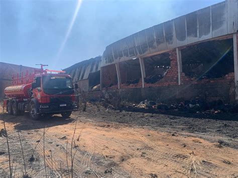 Incêndio destrói indústria de algodão durante a madrugada Gazeta Digital