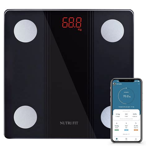 Buy Nutri Fit Bathroom Scale Smart Digital Bluetooth Scales For Body