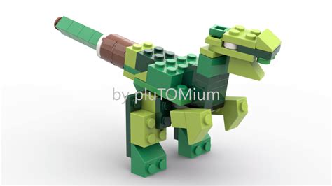 LEGO MOC Dinosaur (LEGO 11007 Alternate) by pluTOMium | Rebrickable ...