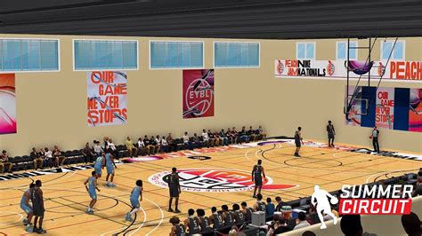 I Created The Nike Eybl Arena In Nba 2k22 Summer Circuit 2k22 Youtube