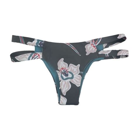 Tavik Swim Tavik Womens Chloe Side Tabs Bikini Swim Bottom Black Dm Poshmark