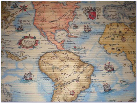 World Map Fabric By The Yard | prosecution2012