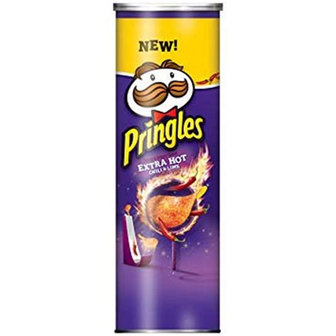 Batata Pringles Extra Hot Chili And Lime 158g Em Promoção Ofertas Na