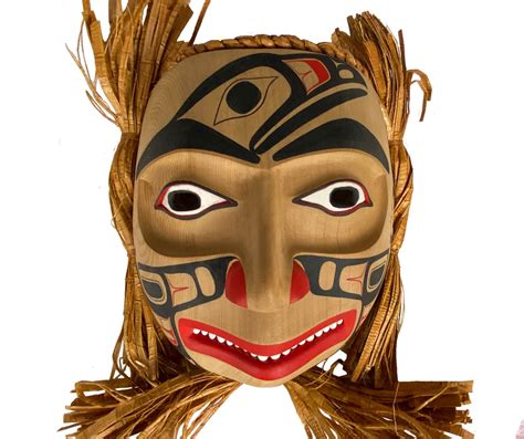 Authentic Reg Davidson Haida Raven Mask | Cheryl's Trading Post ...