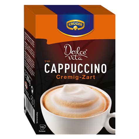 Kr Ger Dolce Vita Cappuccino Cremig Zart Portionen Online Kaufen