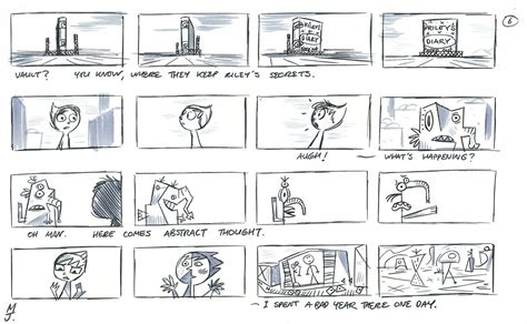 Image Result For Inside Out Storyboards Storyboard Matt Jones