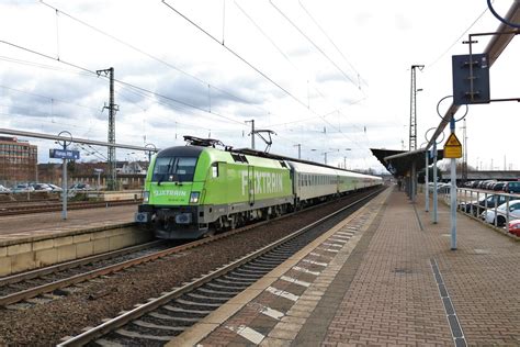 MRCE Dispolok Flixtrain ES 64 U2 505 182 505 8 Mit Dem FLX32621 In