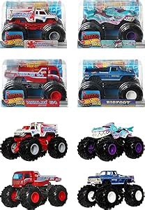 Amazon ホットウィール Hot Wheels モンスタートラック ビッグサイズ アソート 乗り物おもちゃ ミニカー 台入り BOX販売 歳から マルチ FYJ