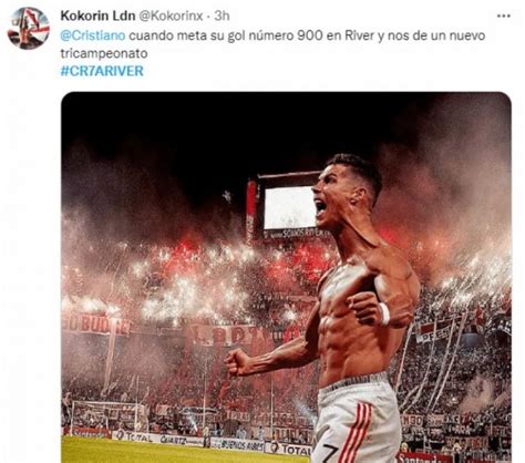 La Movida De Los Hinchas Que Se Hizo Tendencia CR7aRiver ANR