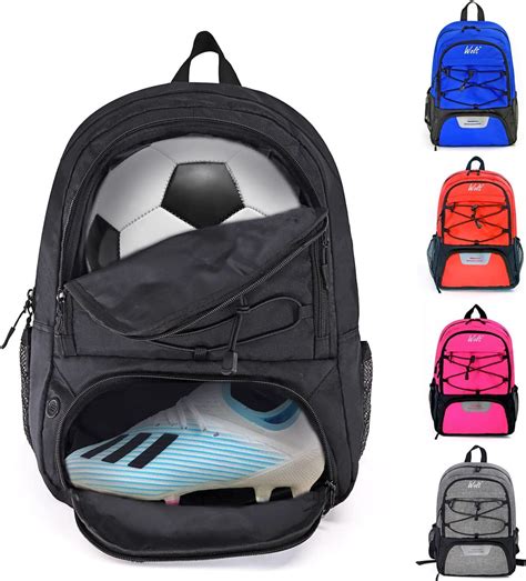 Wolt Youth Soccer Bag Soccer Backpack For Soccer Volleyball And Football Sports Bag With