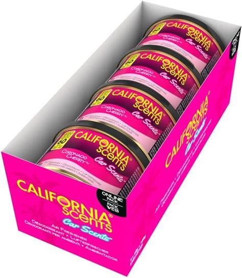 California Scents Car Air Fresheners Can Coronado Cherry Scent Pack