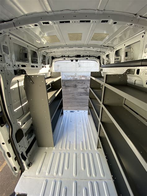 New High Roof Shelving And Bulkhead Package Ford Transit Usa Forum