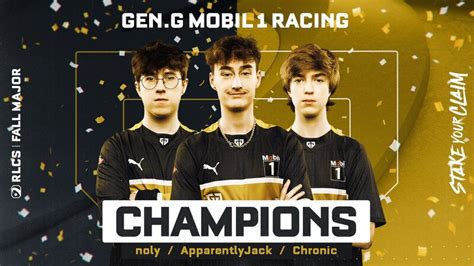 Introducing Gen G Mobil Racing New Rlcs Major Winners