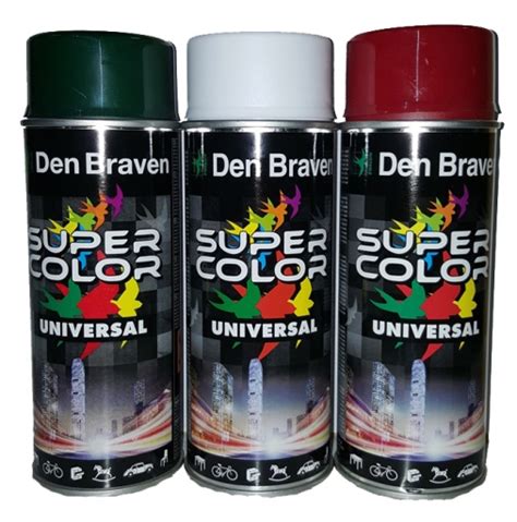 DEN BRAVEN Farba Lakier Spray W Spreju 400ml Kolor 7077031955