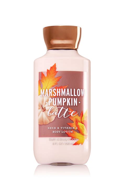 Marshmallow Pumpkin Latte Body Lotion Signature Collection Bath