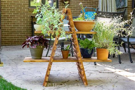 Diy Indooroutdoor Plant Stand For Multiple Plants