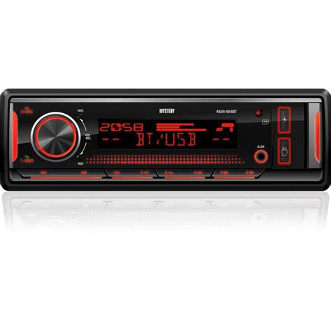 Автопроигрыватель SD MMC USB MYSTERY MAR-464BT1 DIN - купить в интернет ...