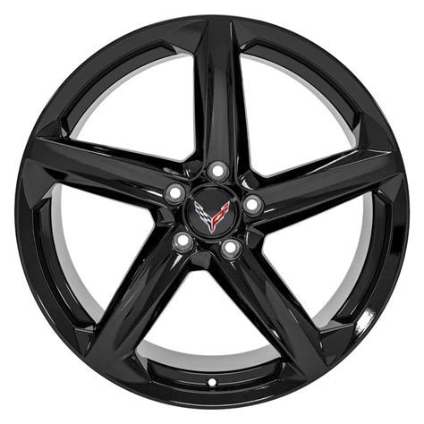 C8 Corvette Carbon Style Reproduction Wheel Set