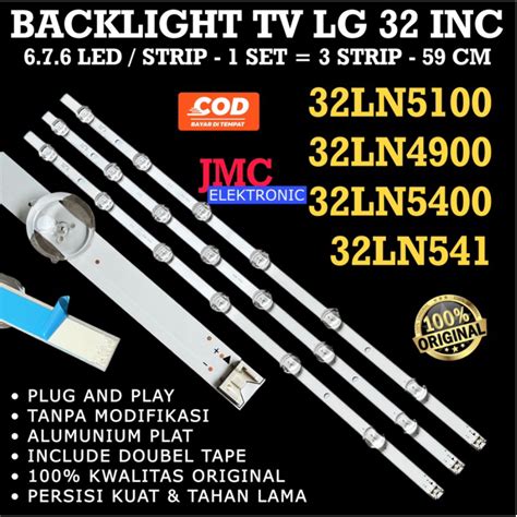 Jual Backlight Tv Led Lg Inch Ln Ln Ln Ln Tb