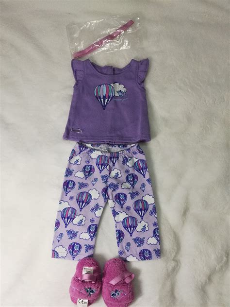 Lissie Lilly New Purple Hot Air Balloon Pajamas For Truly Me