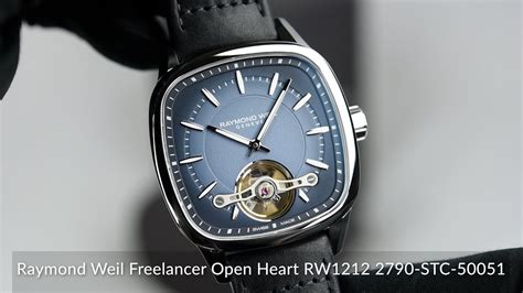 Raymond Weil Freelancer Open Heart Rw Stc Youtube