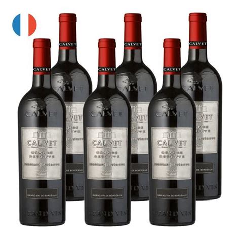 Kit Vinhos Calvet Bordeaux Sup Rieur Metal Tinto Fran A Ml Vinho