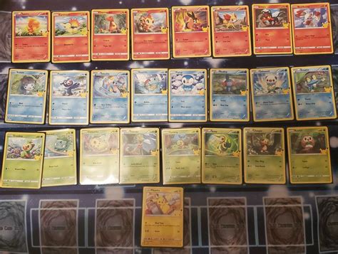 Mavin 2021 McDonalds Pokemon 25th Anniversary Cards COMPLETE NON HOLO