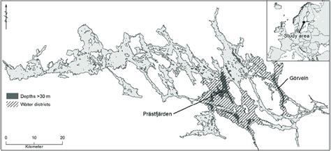 Lake Mälaren is the third largest lake in Sweden (1,114 km 2 ) and a ...