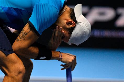 Atp Finals Infortunio E Lacrime Per Berrettini Il Ritiro E L