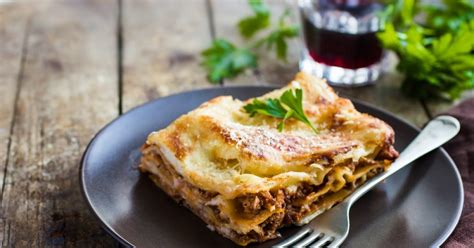 Recette lasagnes au boeuf haché et champignons Marie Claire