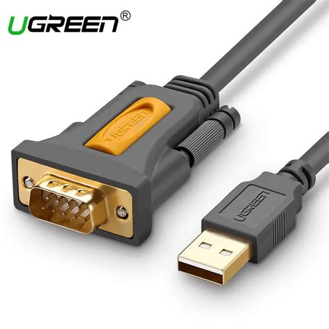 Ugreen Usb To Rs Port Serial Pda Db Pin Cable Adapter