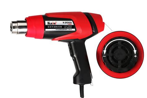 Kaisi K High Power Shrink Film Drying Gun Electric Heat Gun Hot Air Gun W For Mobile