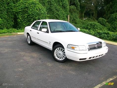 Vibrant White Mercury Grand Marquis Ls Ultimate Edition