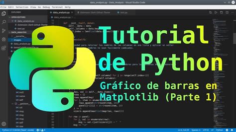 Gr Fico De Barras En Python Con Matplotlib Parte Youtube